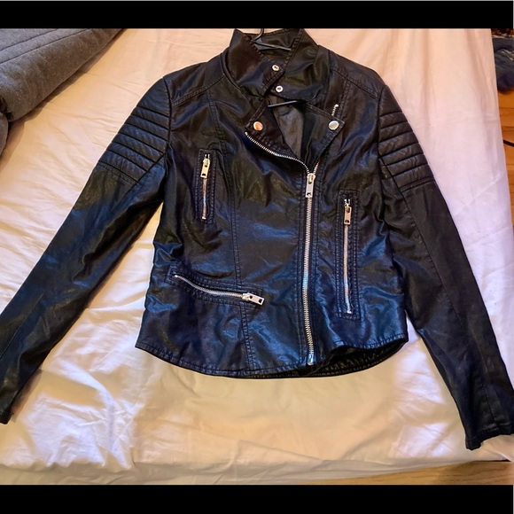 Blank NYC Leather Jacket- Small - Picture 2 of 5